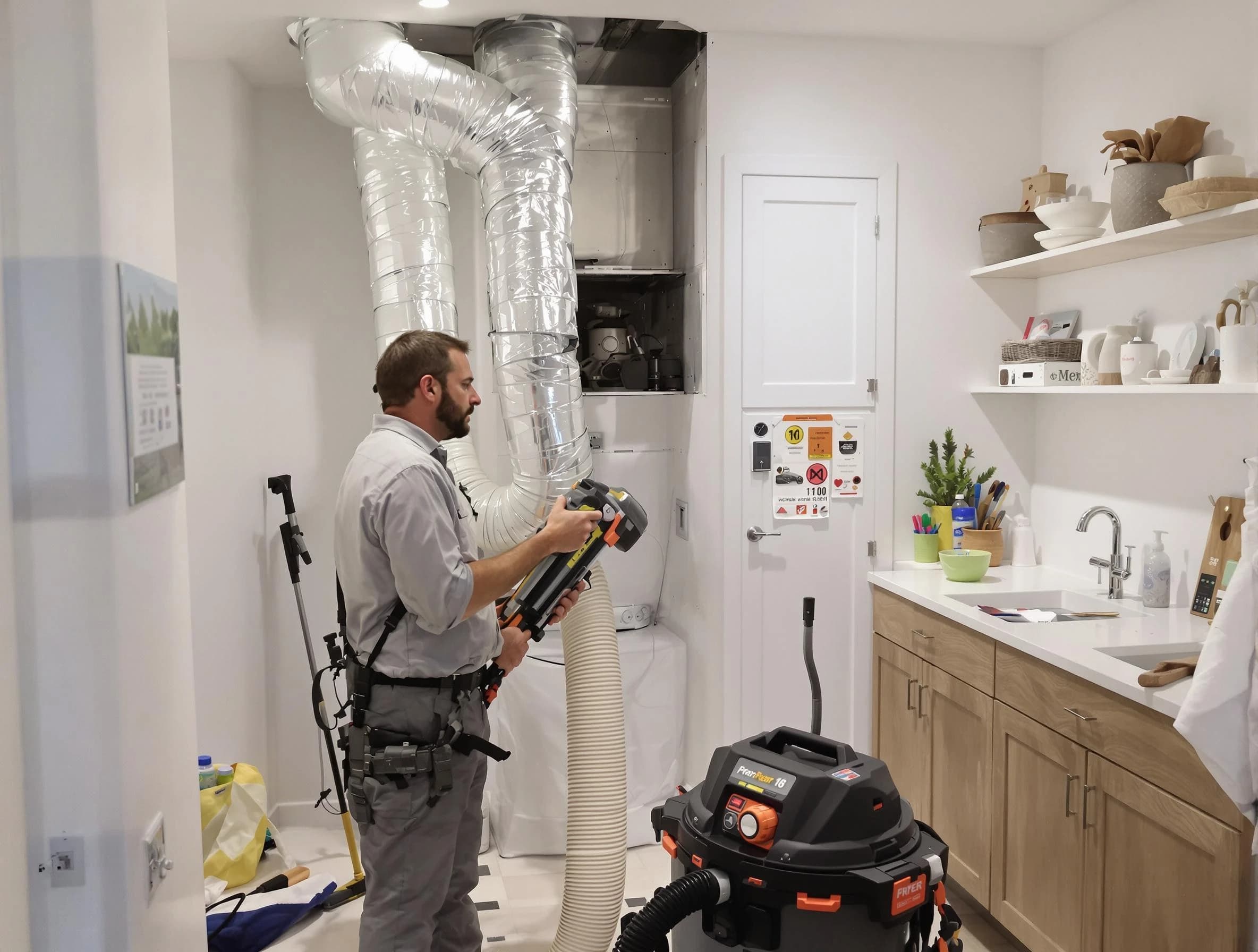 Clogged Dryer Vent Cleaning in Menifee